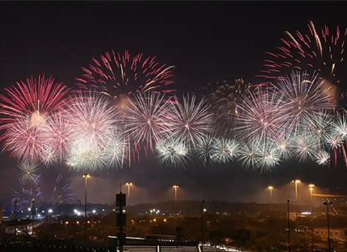 和田焰火晚会