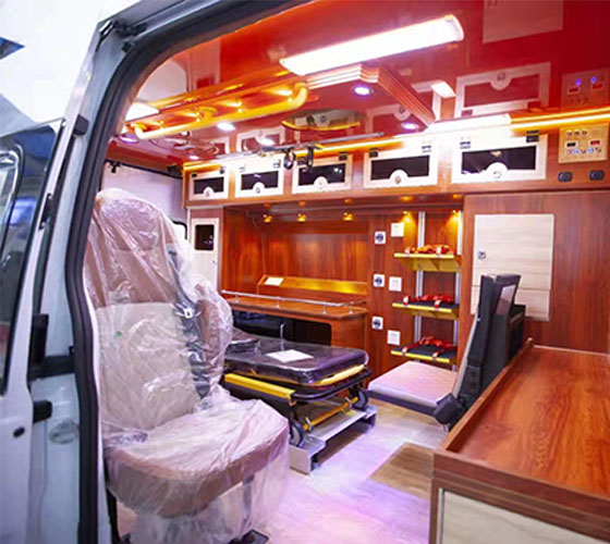 和田车辆内部展示